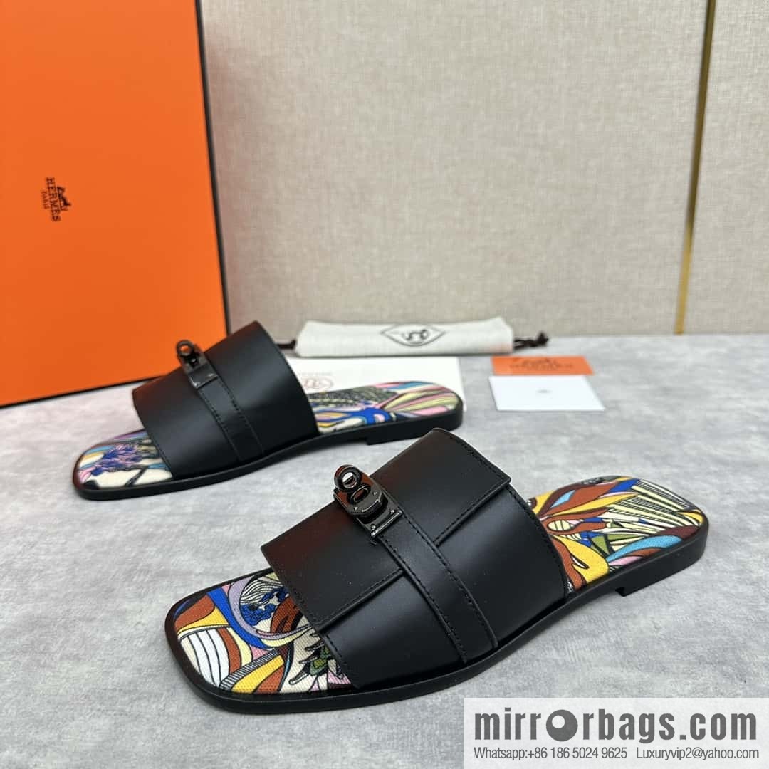 H new slippers Hermès * Herma-Shi, the latest Giulia men's sandals
