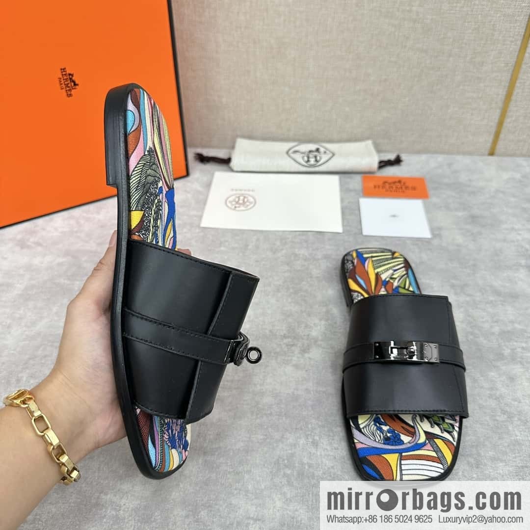 H new slippers Hermès * Herma-Shi, the latest Giulia men's sandals