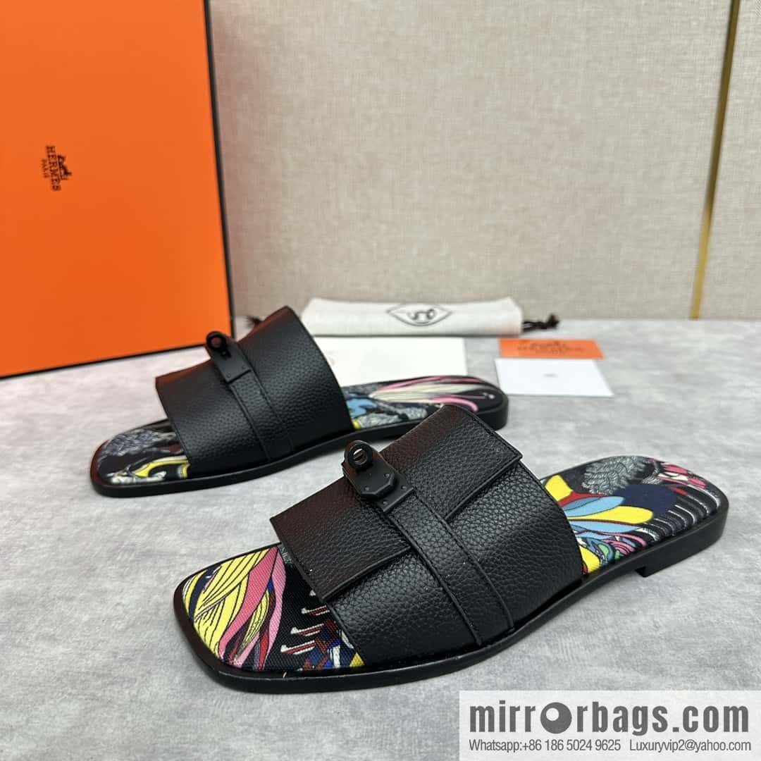 H new slippers Hermès * Herma-Shi, the latest Giulia men's sandals