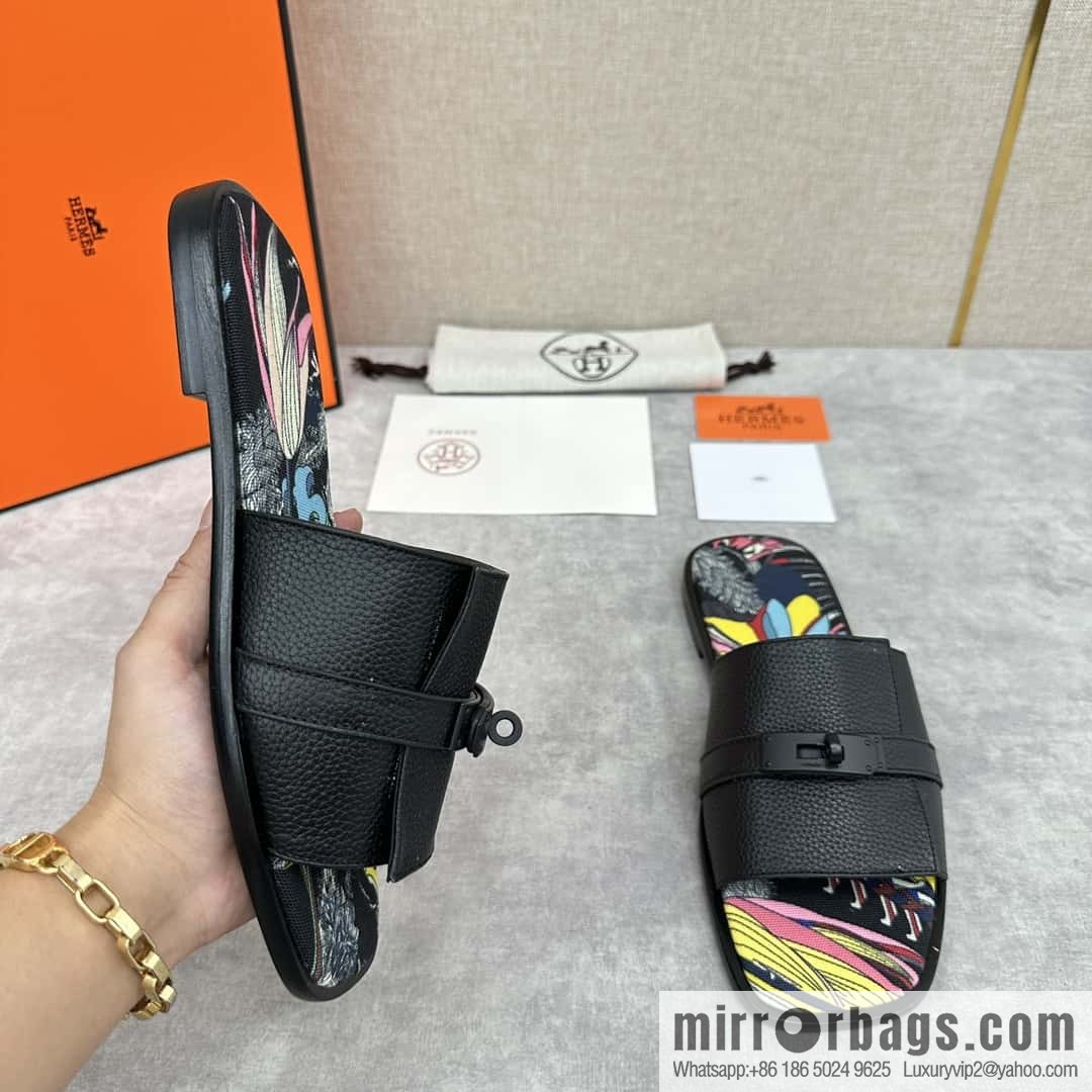 H new slippers Hermès * Herma-Shi, the latest Giulia men's sandals