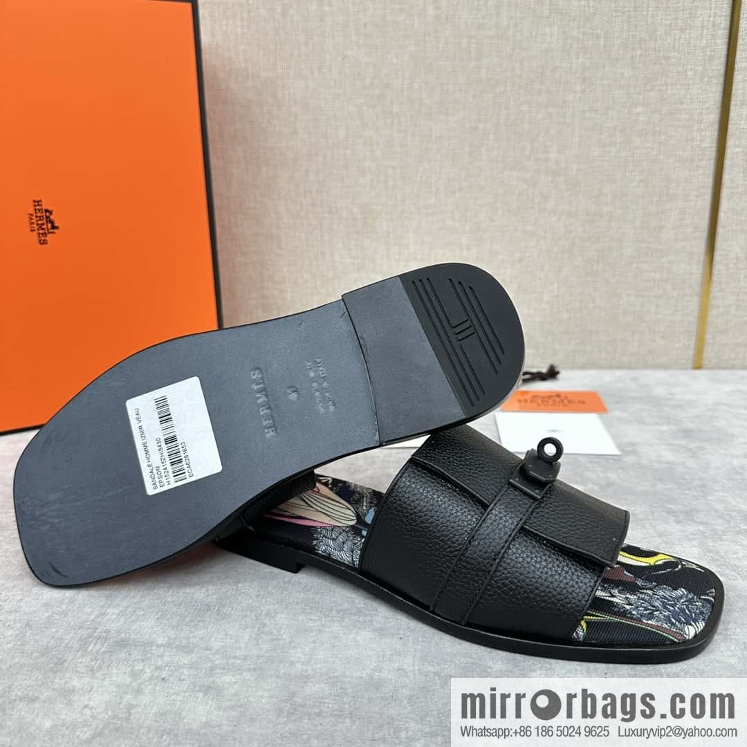 H new slippers Hermès * Herma-Shi, the latest Giulia men's sandals