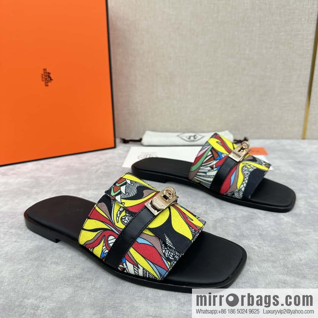 H new slippers Hermès * Herma-Shi, the latest Giulia men's sandals