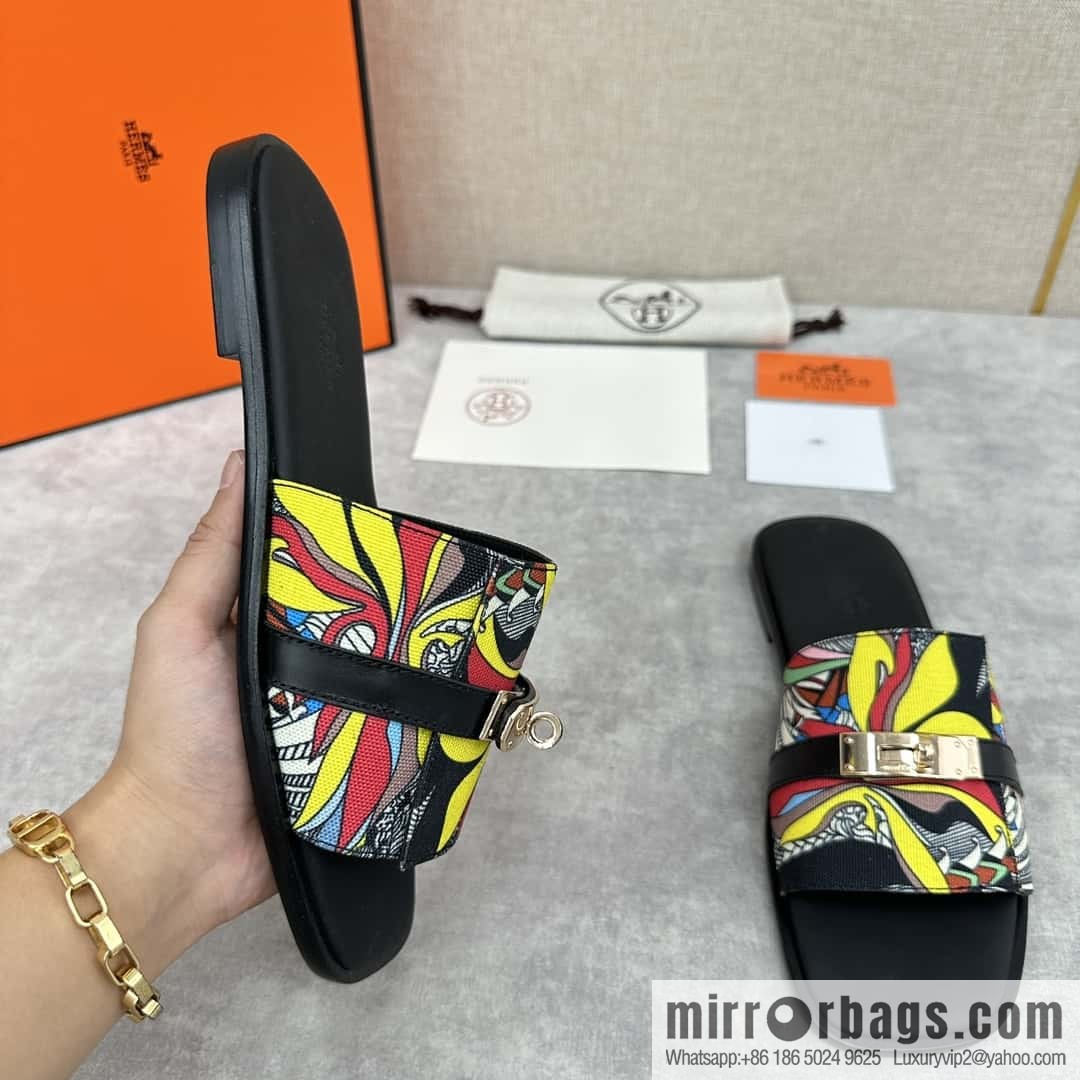 H new slippers Hermès * Herma-Shi, the latest Giulia men's sandals