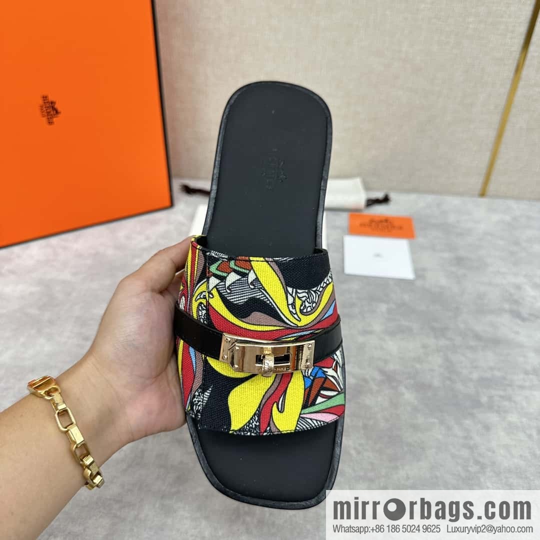 H new slippers Hermès * Herma-Shi, the latest Giulia men's sandals