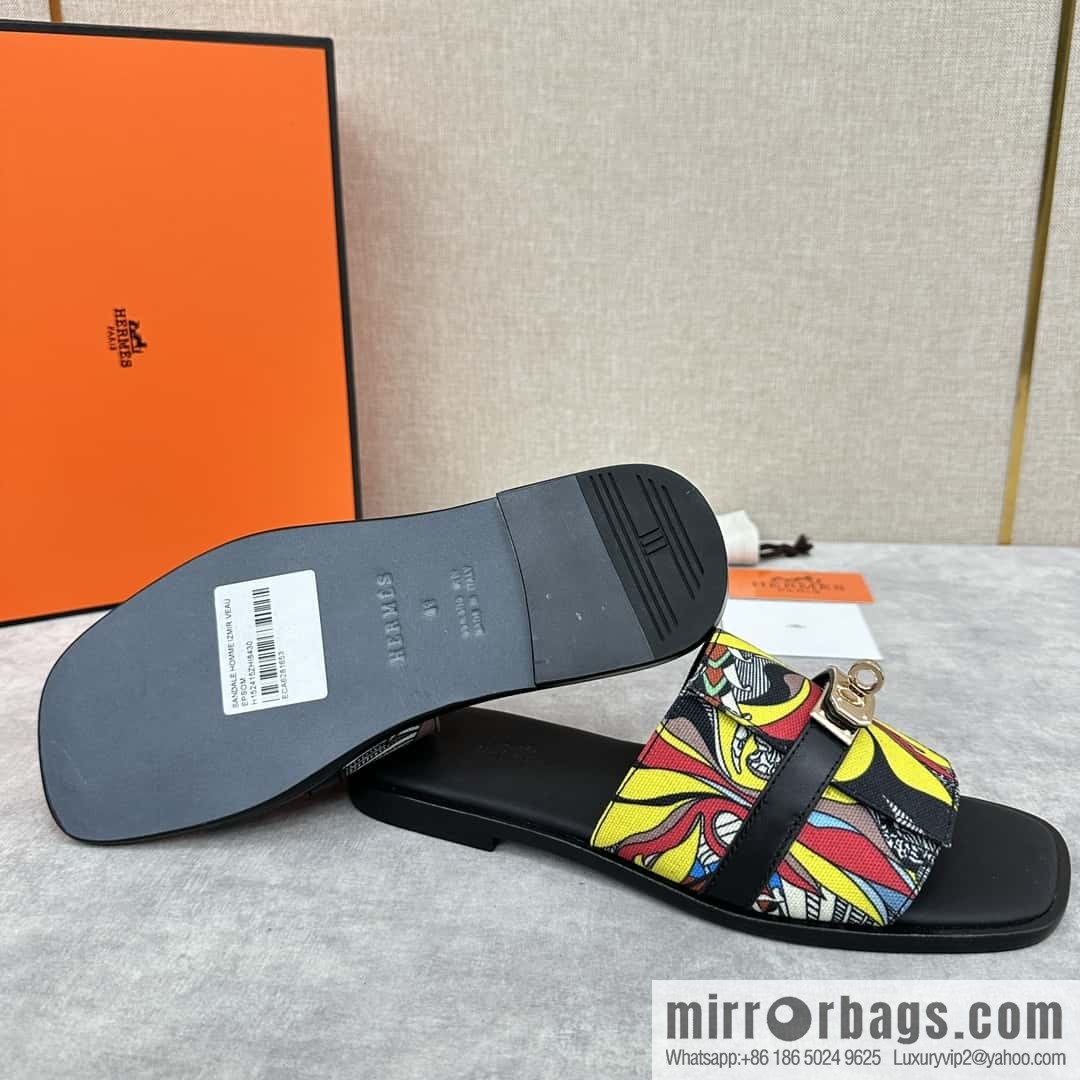H new slippers Hermès * Herma-Shi, the latest Giulia men's sandals