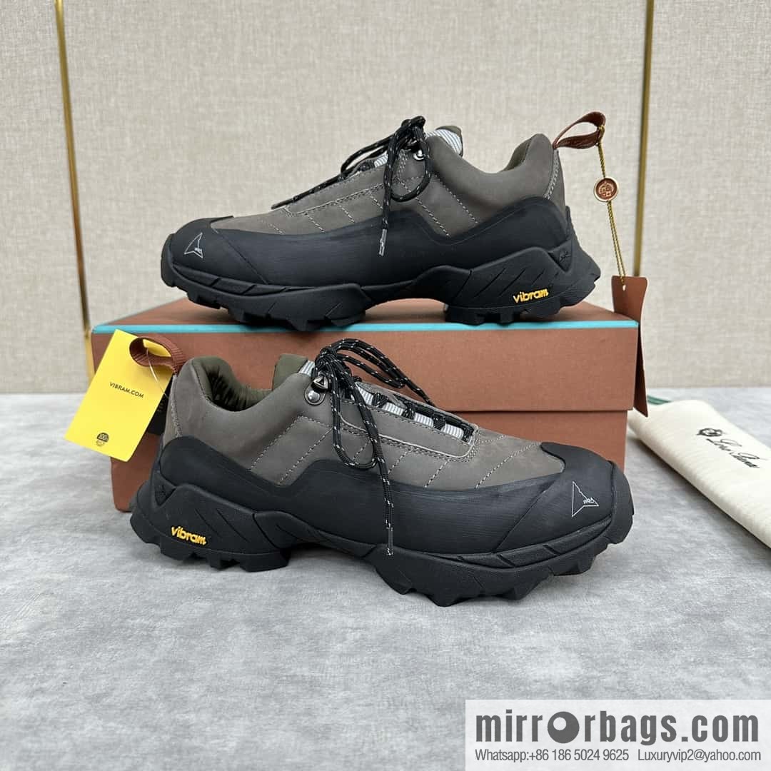 ππLP Home New Products Loro Pian Katharina Calfskin Suede, Sneakers, Hiking Shoes