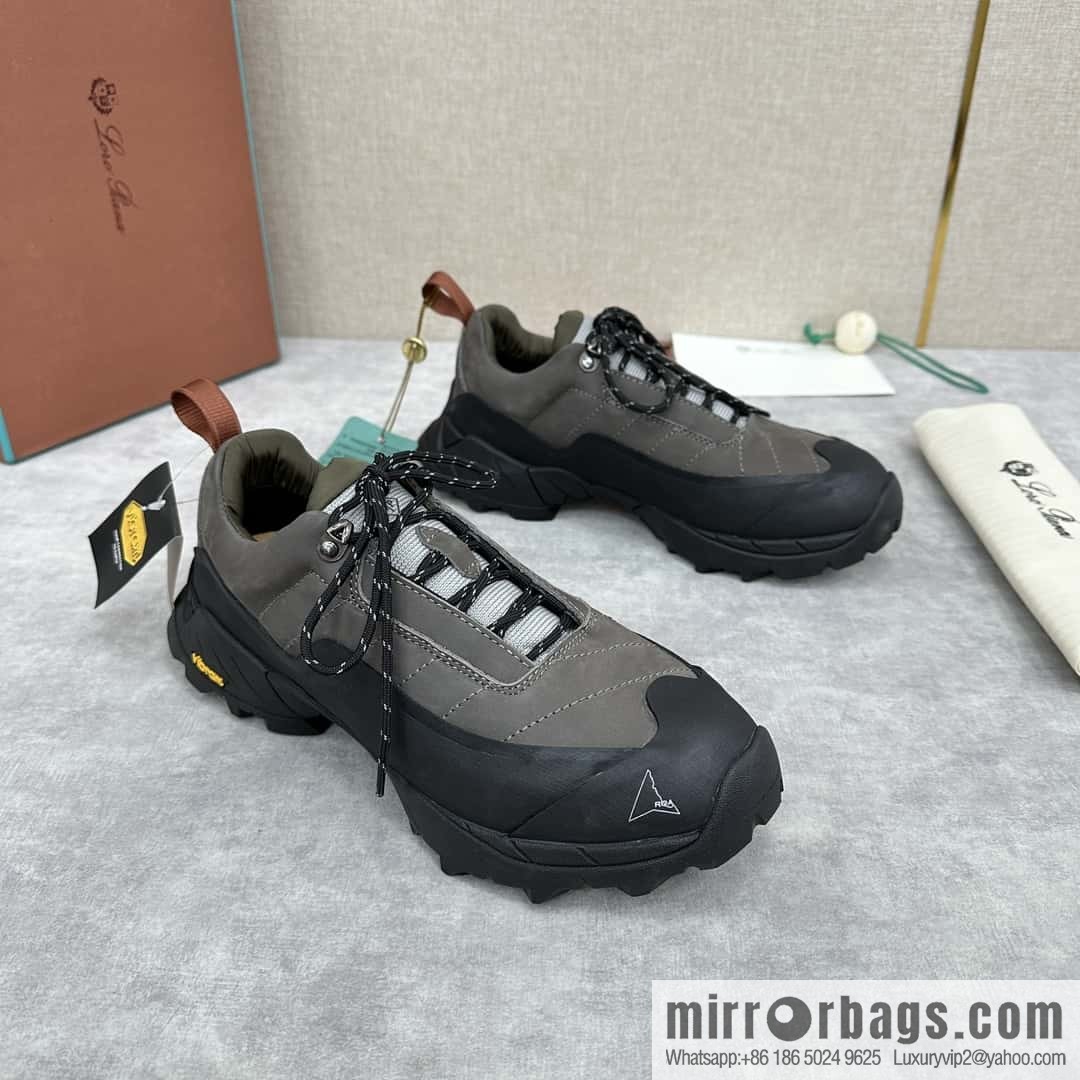 ππLP Home New Products Loro Pian Katharina Calfskin Suede, Sneakers, Hiking Shoes