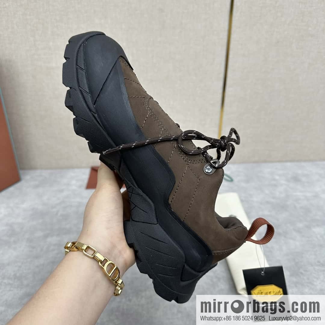 💋💍LP Home New Products Loro Pian Katharina Calfskin Suede, Sneakers, Hiking Shoes