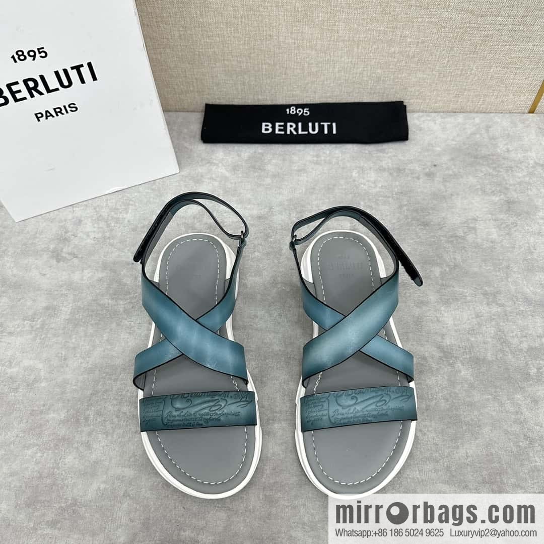 Berlut Bruti 2024 summer sandals new collection, inspiration new season, new Shadow leather sandals