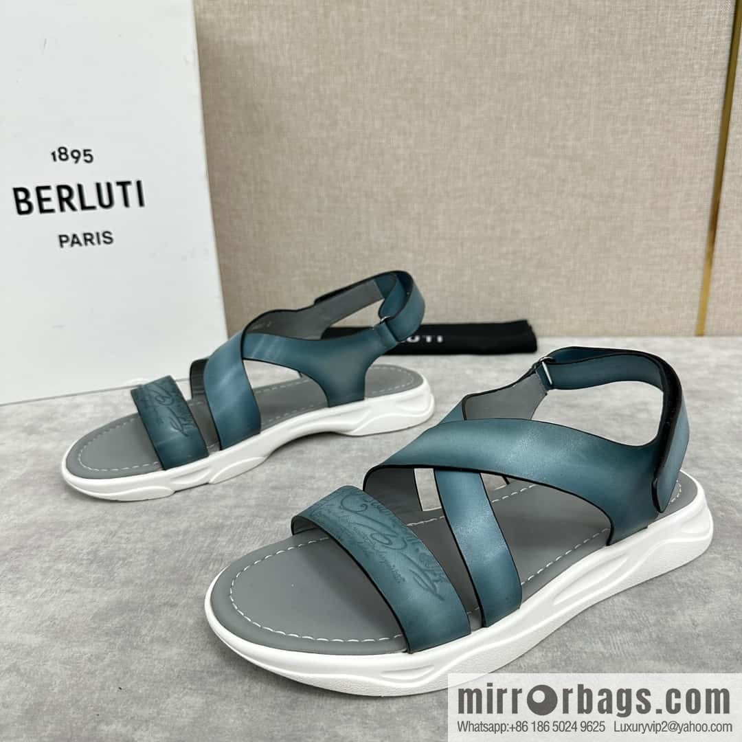 Berlut Bruti 2024 summer sandals new collection, inspiration new season, new Shadow leather sandals