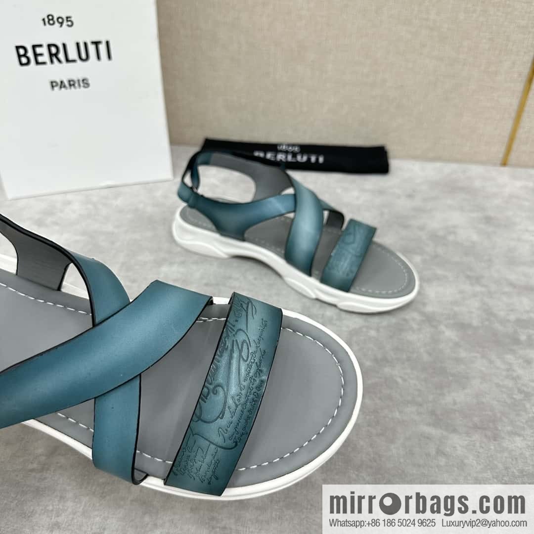 Berlut Bruti 2024 summer sandals new collection, inspiration new season, new Shadow leather sandals