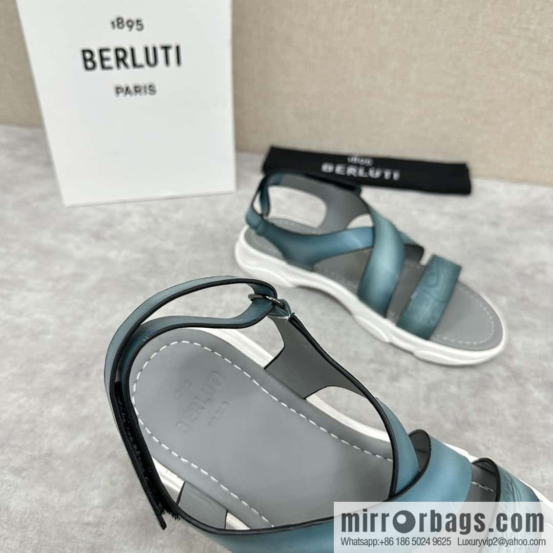 Berlut Bruti 2024 summer sandals new collection, inspiration new season, new Shadow leather sandals