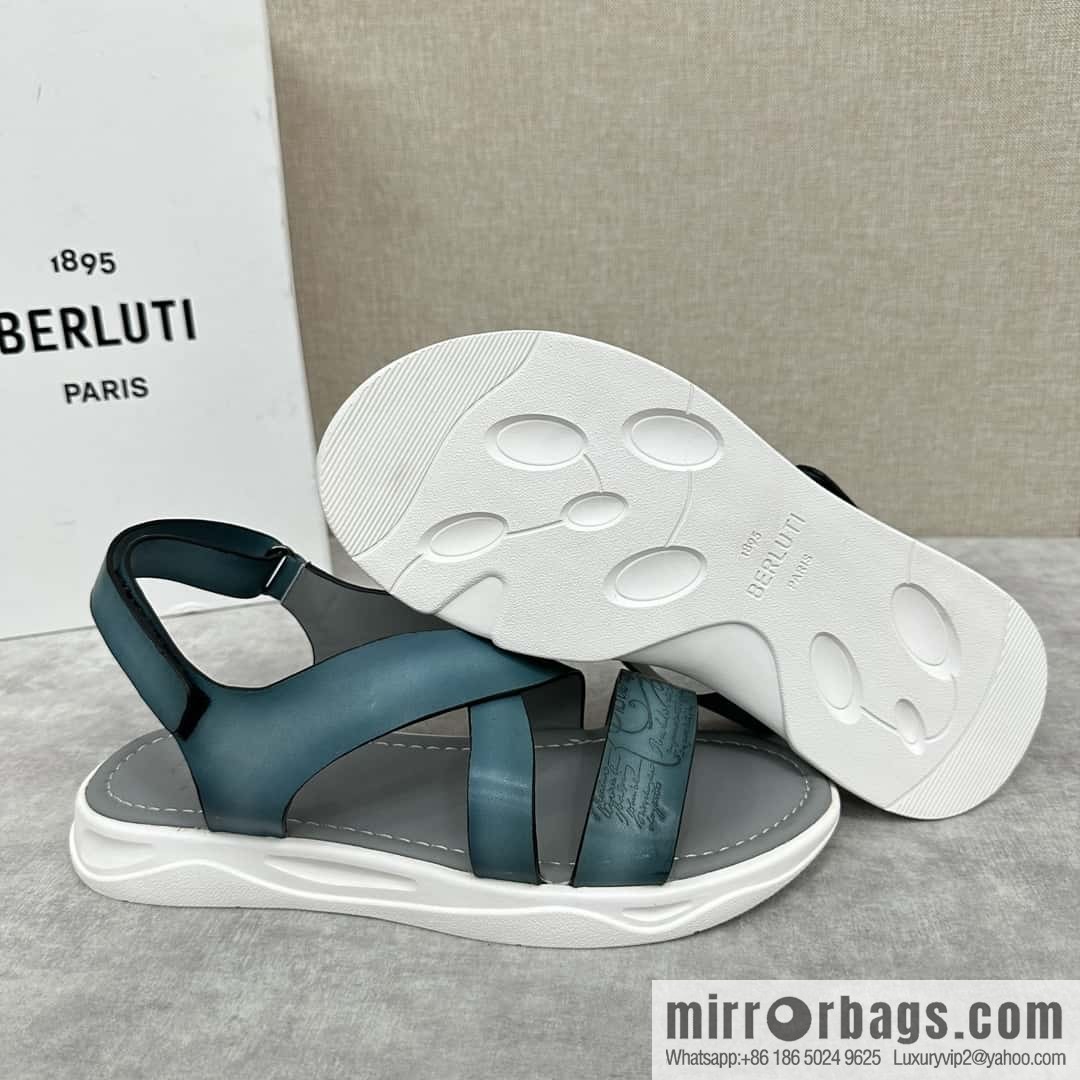 Berlut Bruti 2024 summer sandals new collection, inspiration new season, new Shadow leather sandals