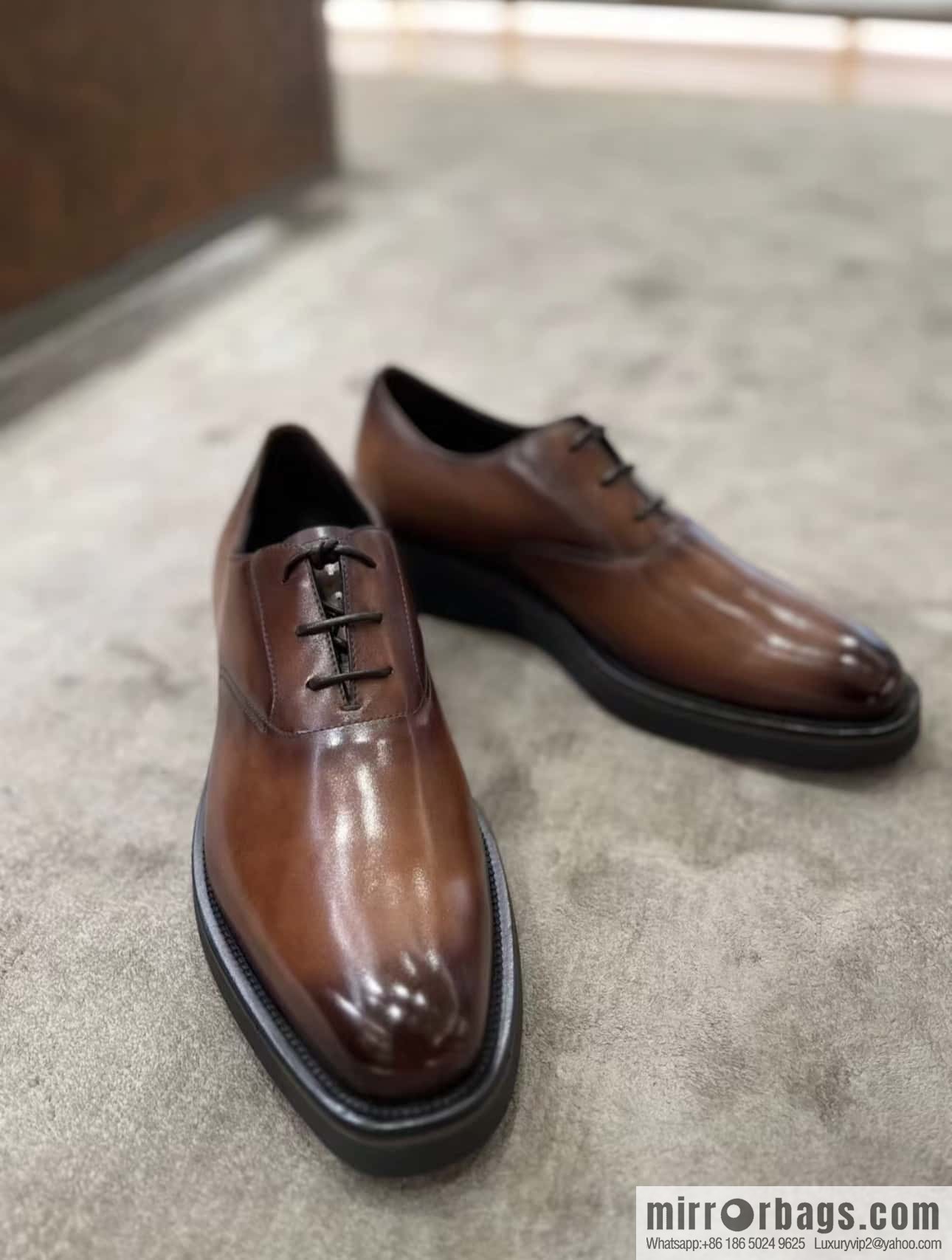 💋 💍 BERLUT New Alessio leather oxfords, men's platform shoes