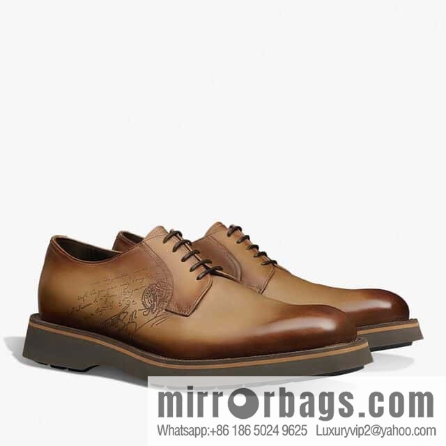 💋 💍 BERLUT New Alessio leather oxfords, men's platform shoes