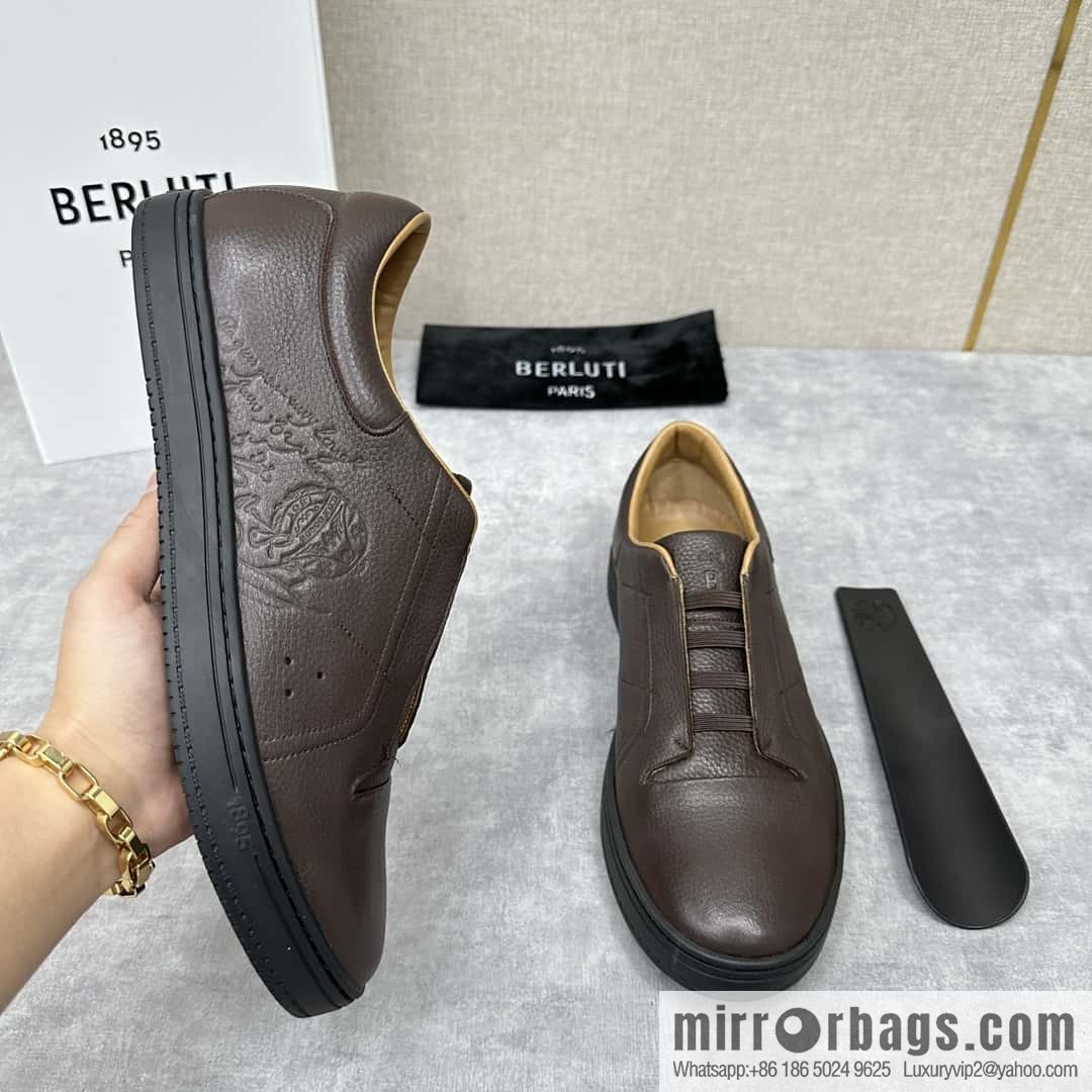 💋 💍 Berlut Bruti new products, the new Eden shoes series board shoes