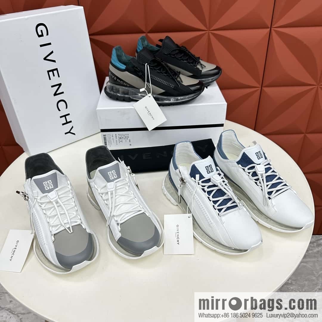 💋💍GVX New Givench * Givenchy SPECTRE Jogging Low Top Zipper Casual Shoes Sneakers