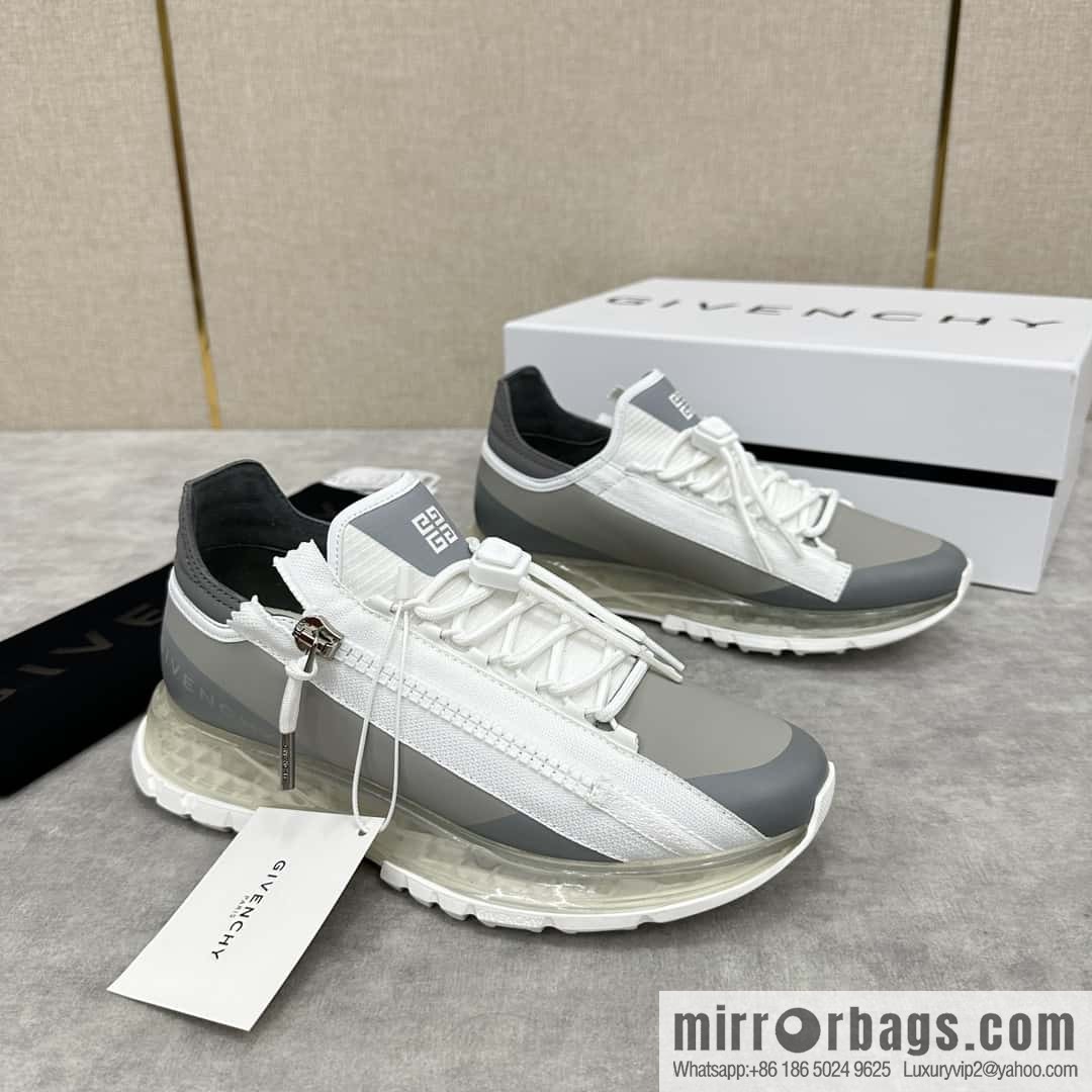 💋💍GVX New Givench * Givenchy SPECTRE Jogging Low Top Zipper Casual Shoes Sneakers