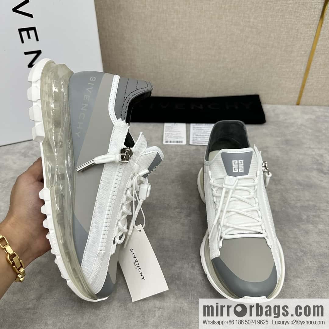 💋💍GVX New Givench * Givenchy SPECTRE Jogging Low Top Zipper Casual Shoes Sneakers