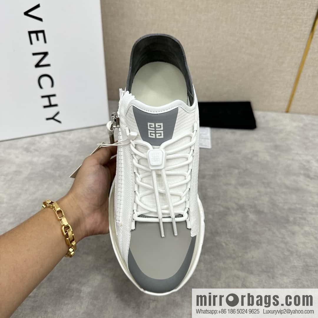 💋💍GVX New Givench * Givenchy SPECTRE Jogging Low Top Zipper Casual Shoes Sneakers