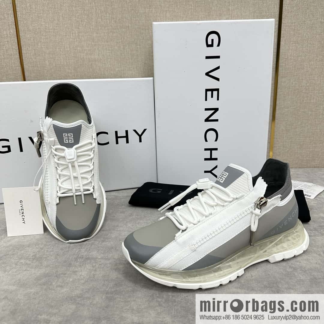 💋💍GVX New Givench * Givenchy SPECTRE Jogging Low Top Zipper Casual Shoes Sneakers