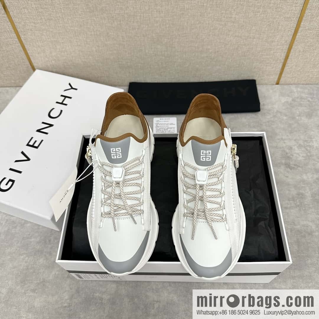 💋💍GVX New Givench * Givenchy SPECTRE Jogging Low Top Zipper Casual Shoes Sneakers