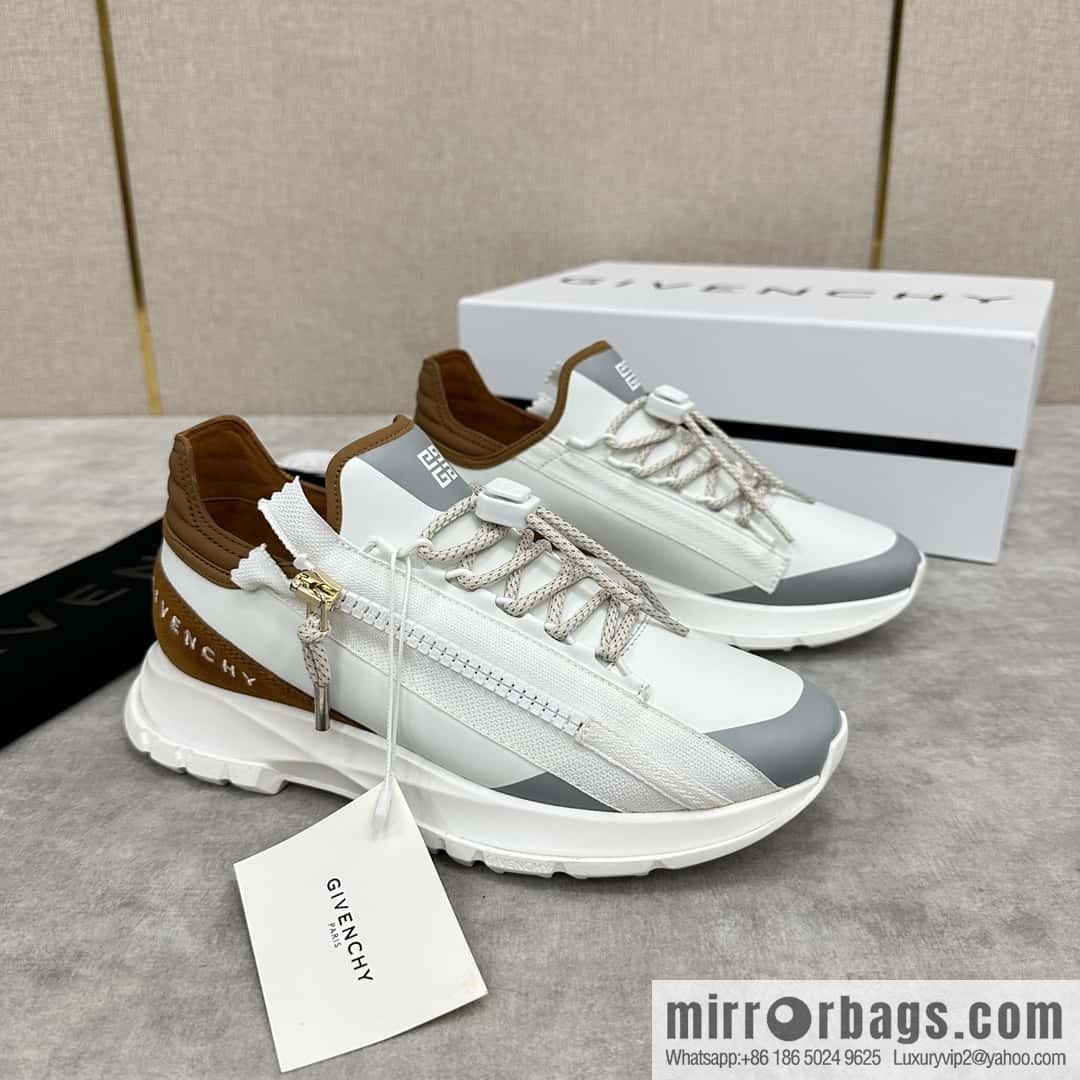 💋💍GVX New Givench * Givenchy SPECTRE Jogging Low Top Zipper Casual Shoes Sneakers
