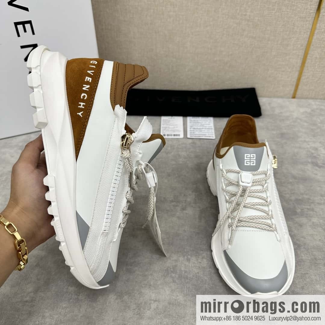 💋💍GVX New Givench * Givenchy SPECTRE Jogging Low Top Zipper Casual Shoes Sneakers