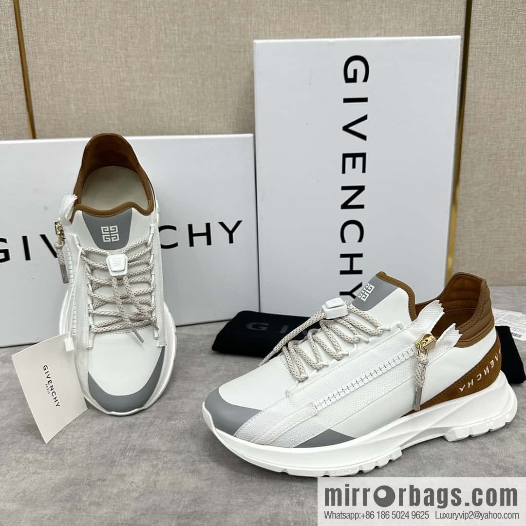 💋💍GVX New Givench * Givenchy SPECTRE Jogging Low Top Zipper Casual Shoes Sneakers