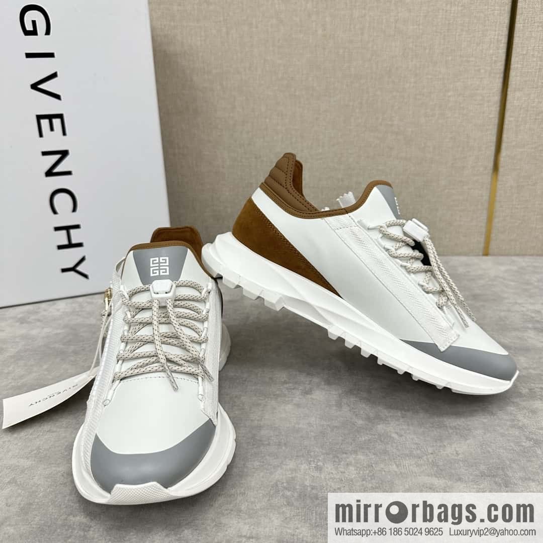 💋💍GVX New Givench * Givenchy SPECTRE Jogging Low Top Zipper Casual Shoes Sneakers