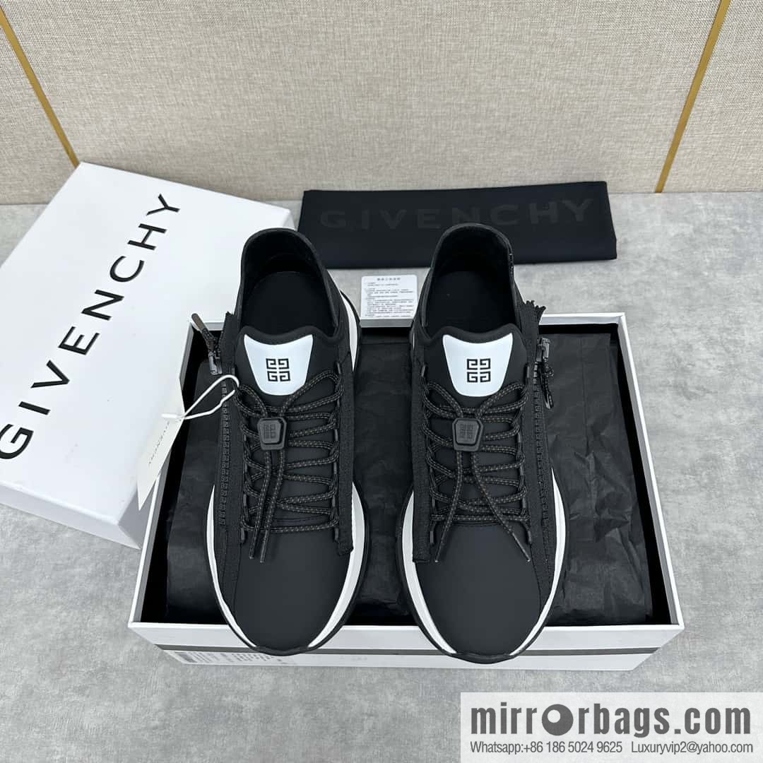 💋💍GVX New Givench * Givenchy SPECTRE Jogging Low Top Zipper Casual Shoes Sneakers