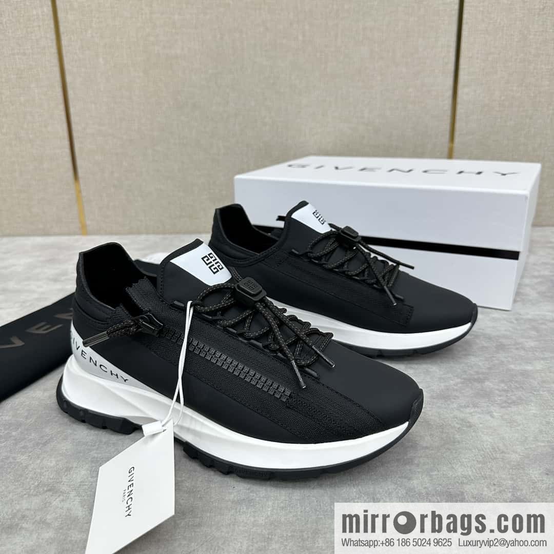 💋💍GVX New Givench * Givenchy SPECTRE Jogging Low Top Zipper Casual Shoes Sneakers