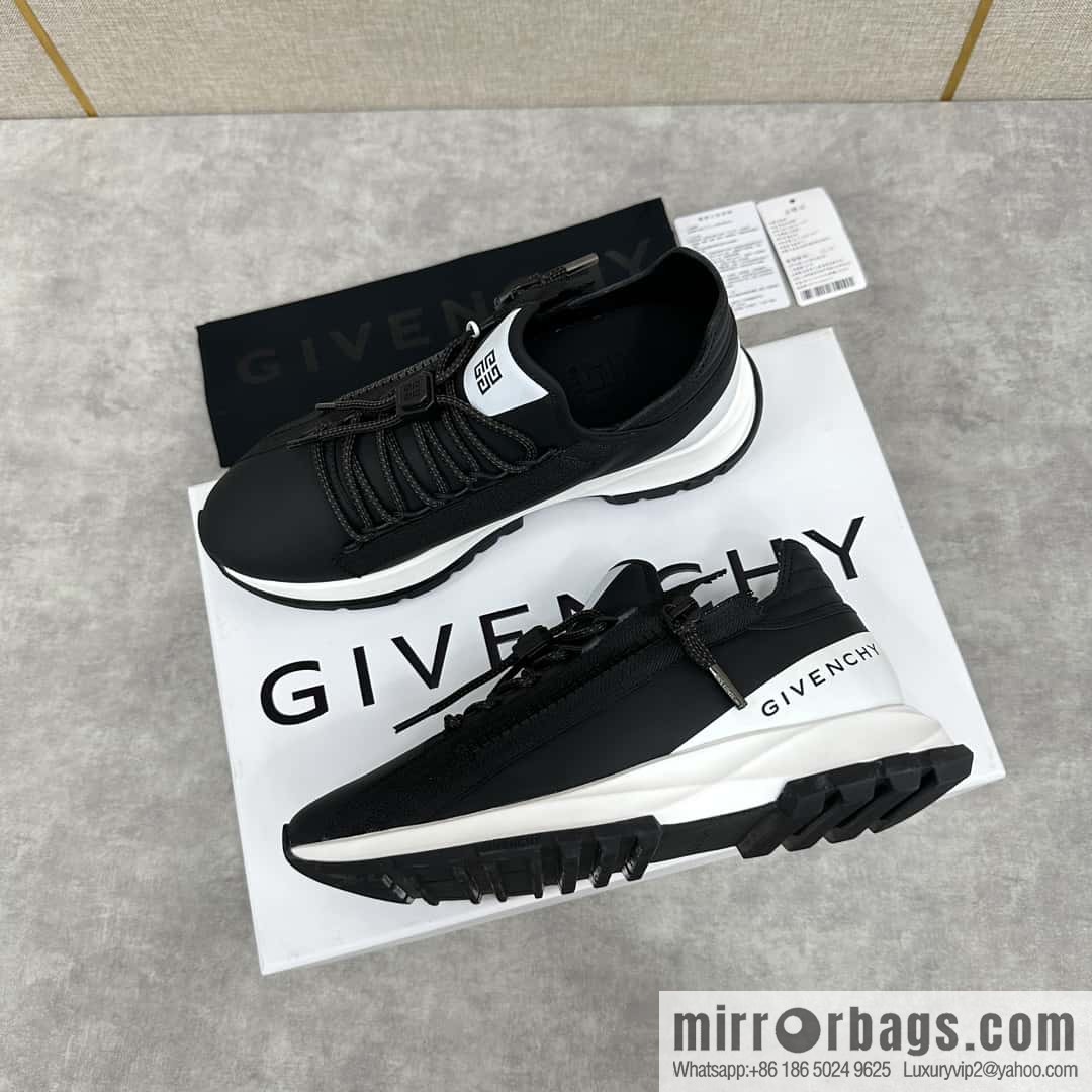 💋💍GVX New Givench * Givenchy SPECTRE Jogging Low Top Zipper Casual Shoes Sneakers