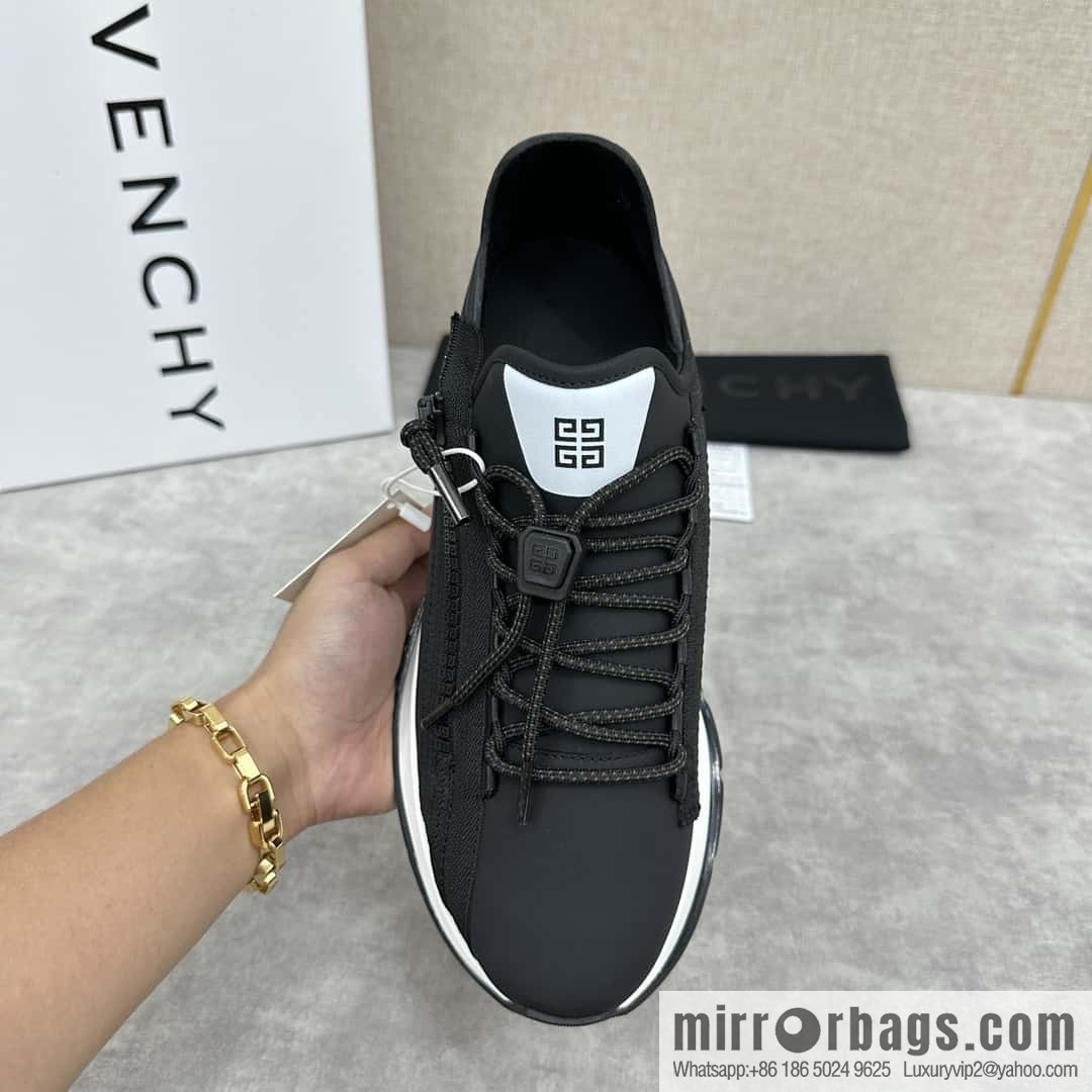 💋💍GVX New Givench * Givenchy SPECTRE Jogging Low Top Zipper Casual Shoes Sneakers