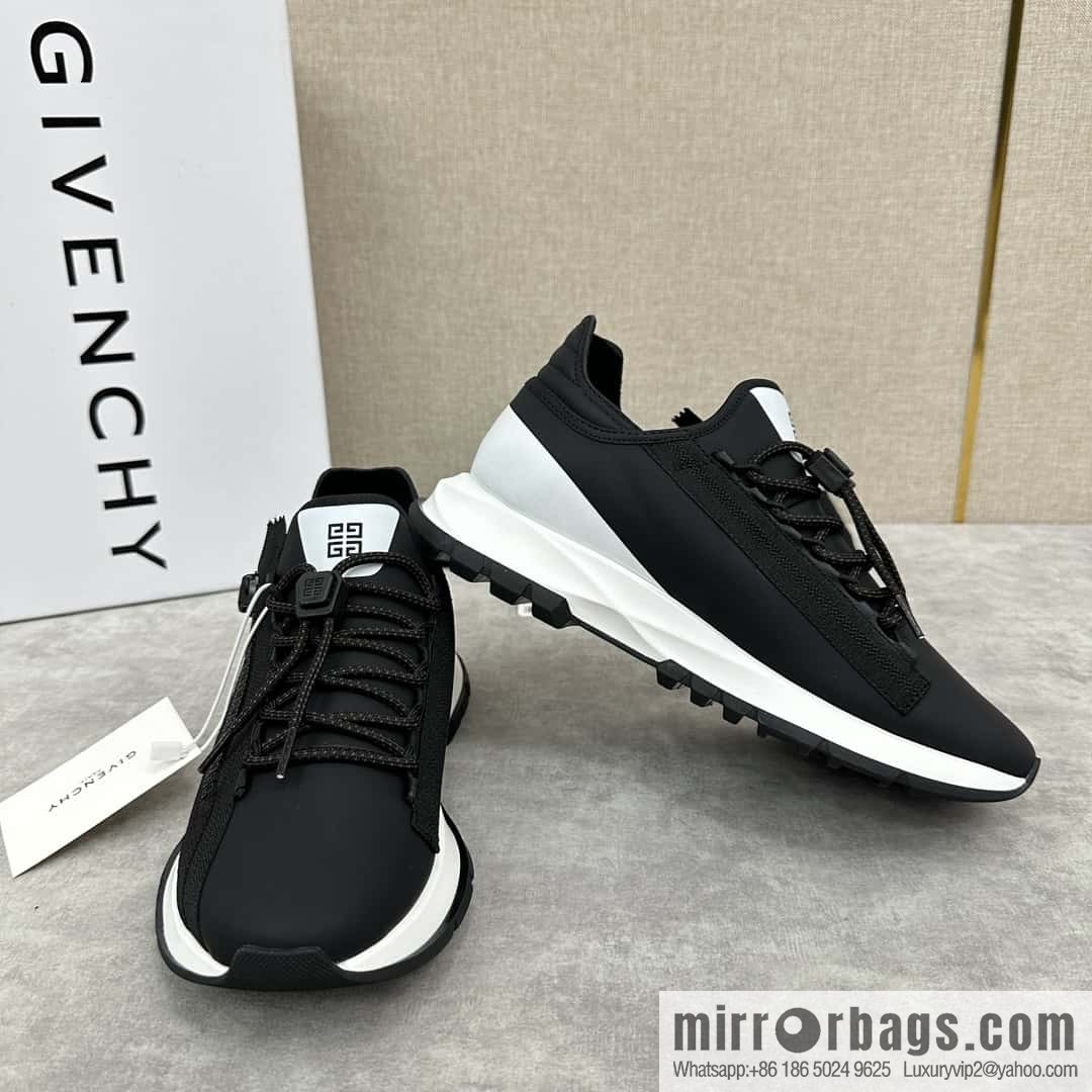 💋💍GVX New Givench * Givenchy SPECTRE Jogging Low Top Zipper Casual Shoes Sneakers