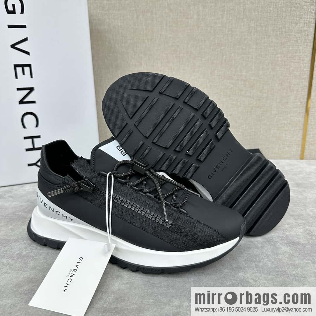 💋💍GVX New Givench * Givenchy SPECTRE Jogging Low Top Zipper Casual Shoes Sneakers