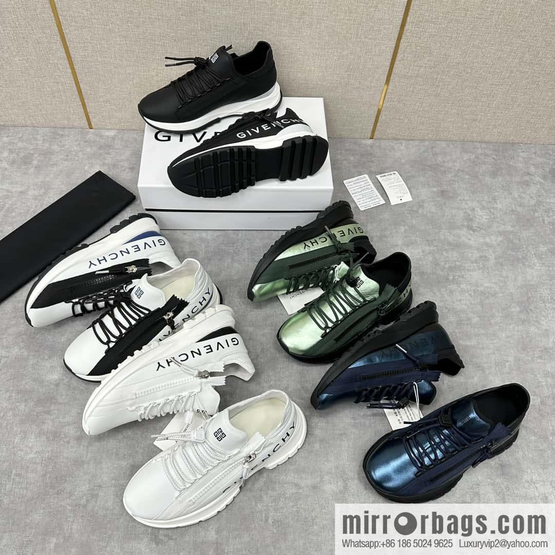 💋💍💋💍GVX New Givench * Jifan~ Xi SPECTRE Jogging Low Top Zipper Casual Shoes Sneakers