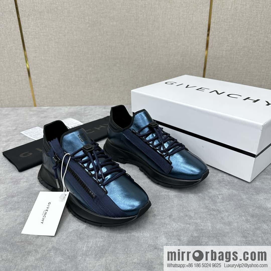 💋💍GVX New Givench * Jifan~ Xi SPECTRE Jogging Low Top Zipper Casual Shoes Sneakers
