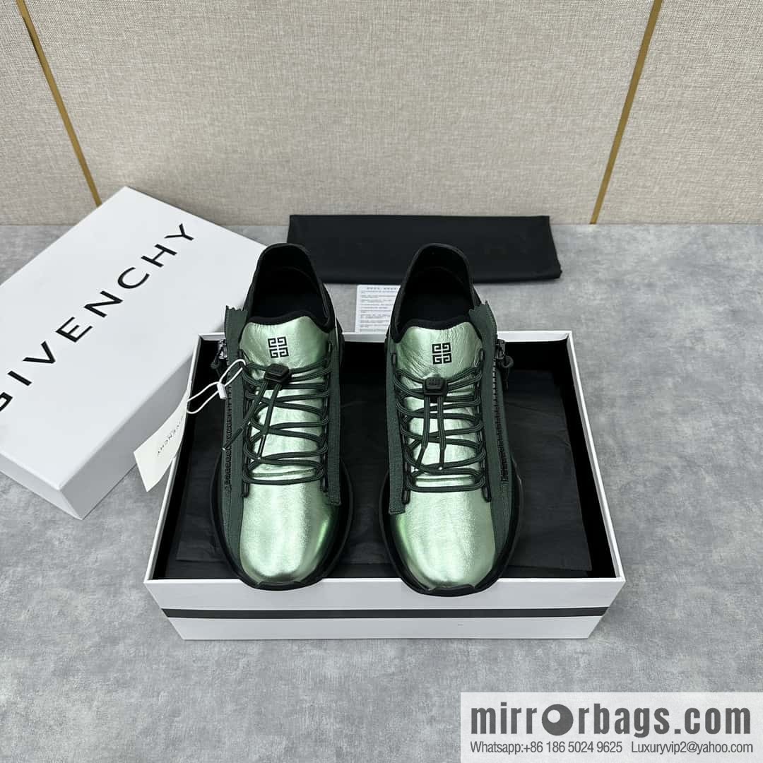 💋💍GVX New Givench * Jifan~ Xi SPECTRE Jogging Low Top Zipper Casual Shoes Sneakers
