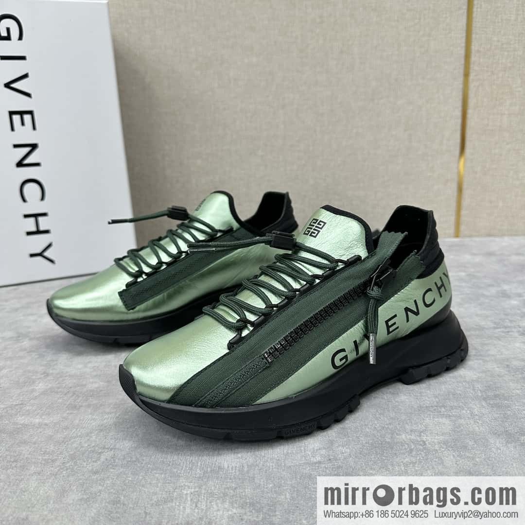 💋💍GVX New Givench * Jifan~ Xi SPECTRE Jogging Low Top Zipper Casual Shoes Sneakers
