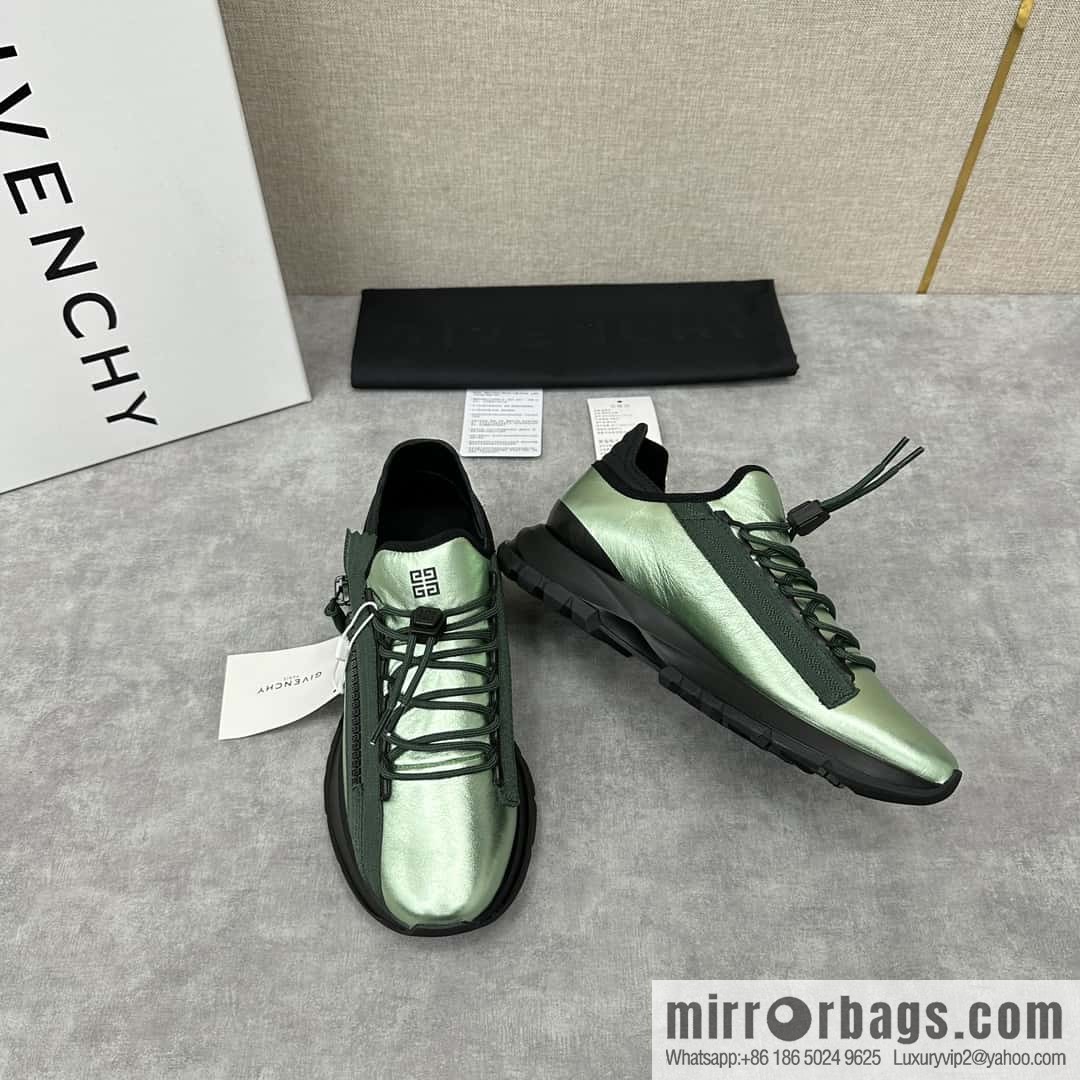 💋💍GVX New Givench * Jifan~ Xi SPECTRE Jogging Low Top Zipper Casual Shoes Sneakers
