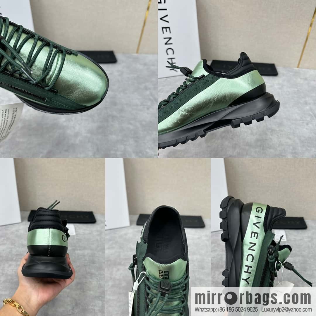 💋💍GVX New Givench * Jifan~ Xi SPECTRE Jogging Low Top Zipper Casual Shoes Sneakers