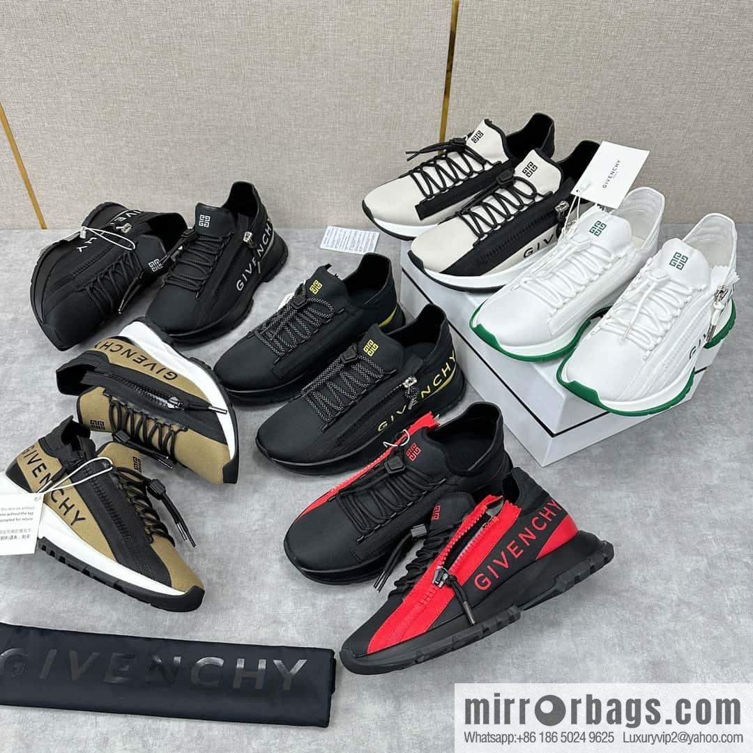💋💍GVX New Givench * Jifan~ Xi SPECTRE Jogging Low Top Zipper Casual Shoes