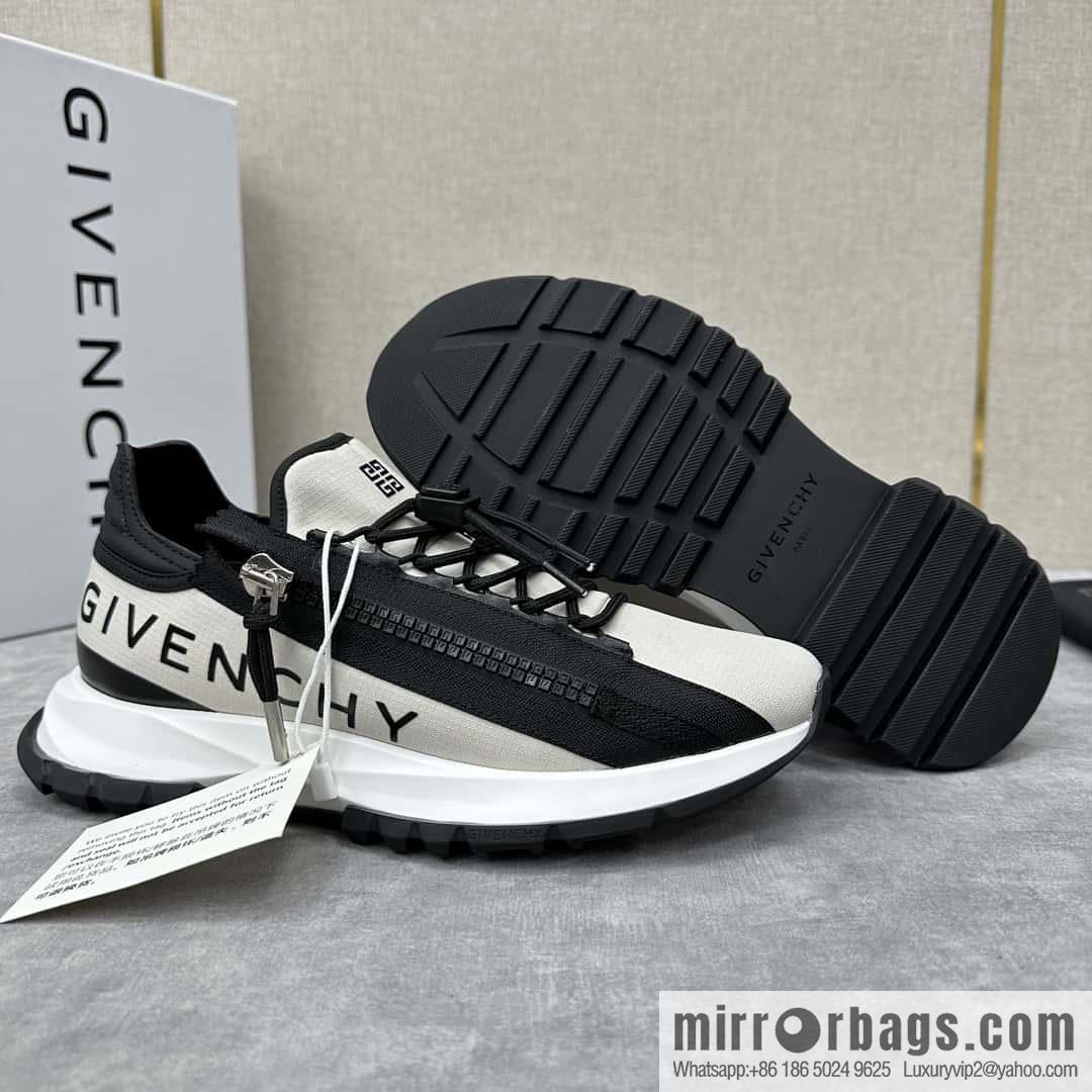 💋💍GVX New Givench * Jifan~ Xi SPECTRE Jogging Low Top Zipper Casual Shoes