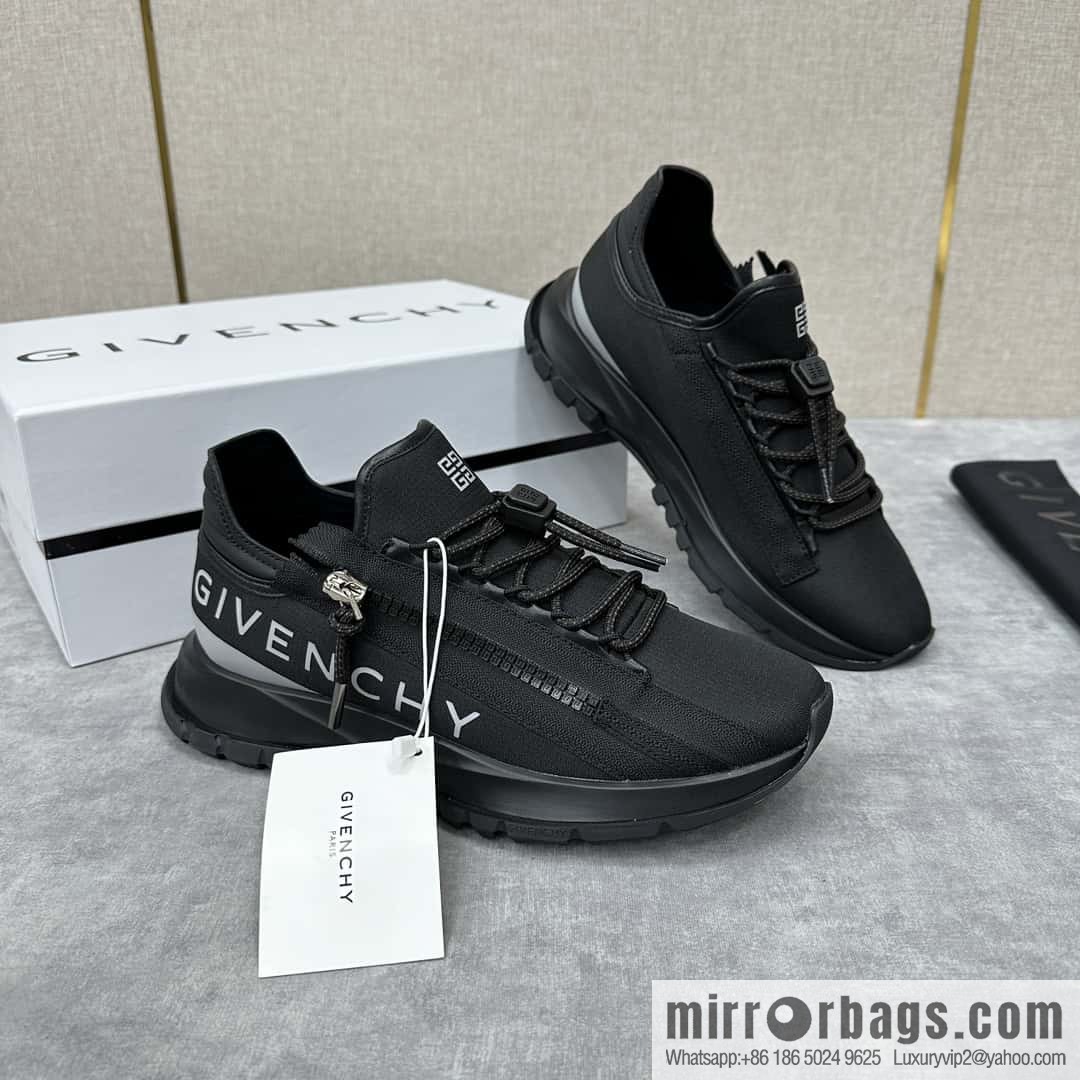 💋💍GVX New Givench * Jifan~ Xi SPECTRE Jogging Low Top Zipper Casual Shoes