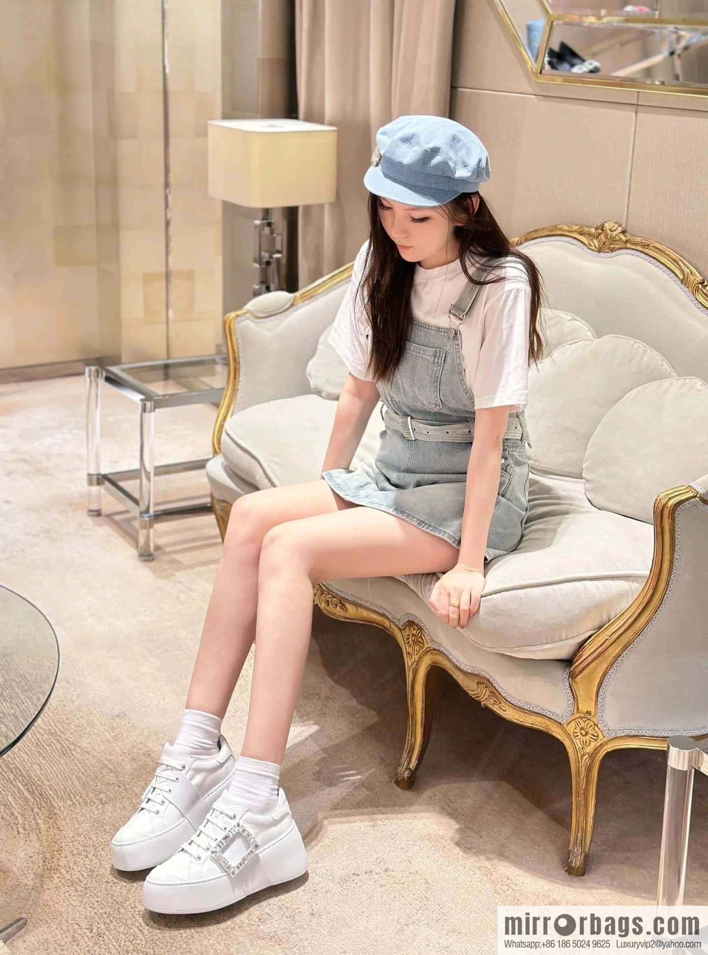 # 𝐑𝐨𝐠𝐞𝐫 𝐕𝐢𝐯𝐢𝐞𝐫 Roger Vivia, new platform white shoes