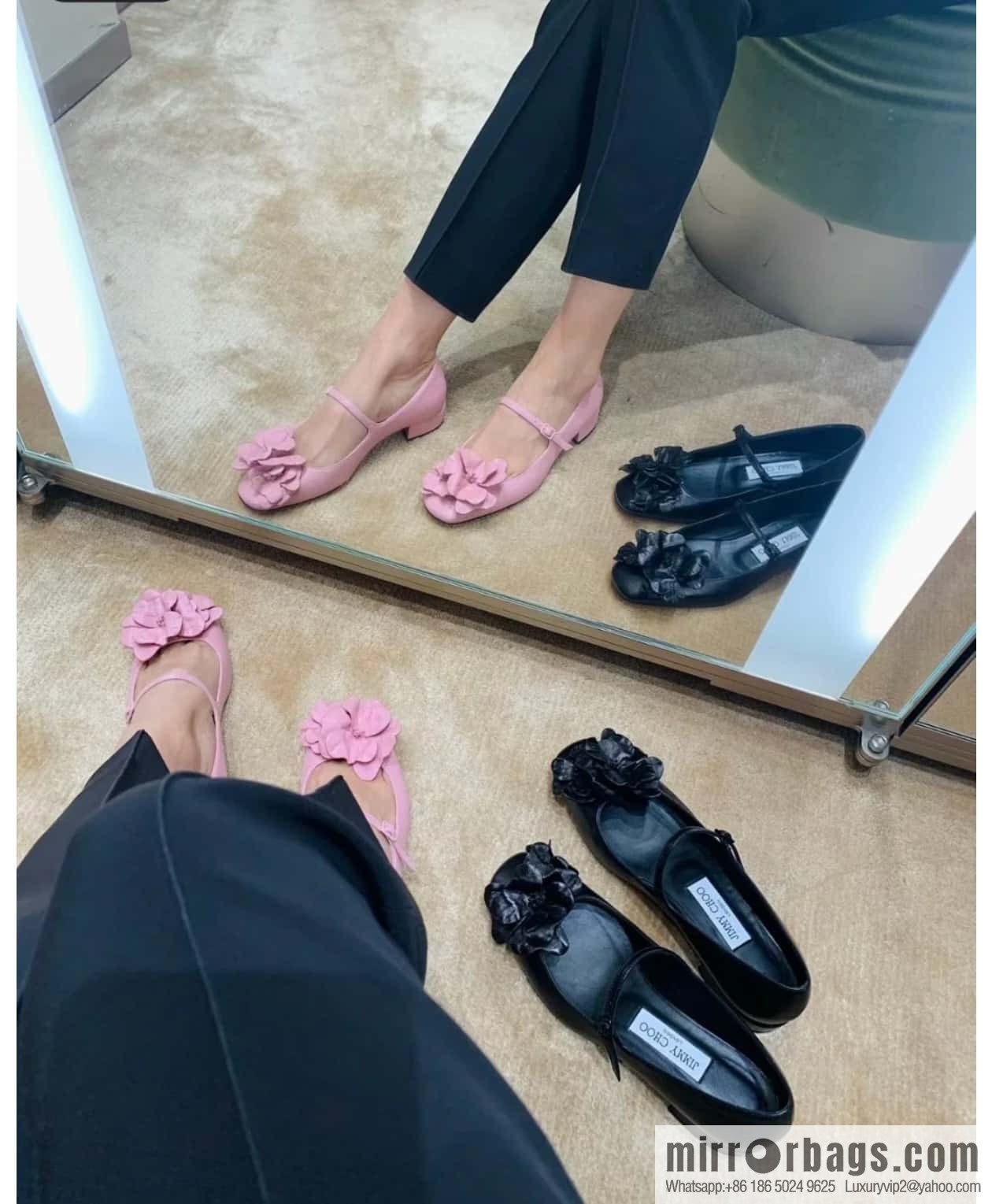 [】𝐉𝐢𝐦𝐦𝐲 𝐂𝐡𝐨𝐨# Zhou Yangjie's new bow kitten and slippers