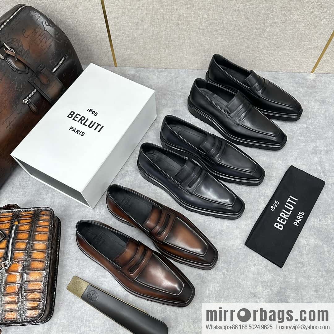 💋💍BERLUT * BRUTI ALTO Gloves Oxford