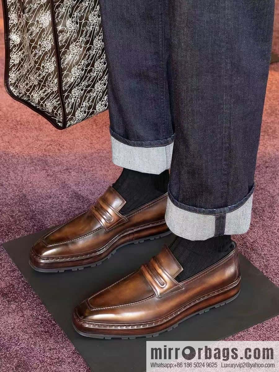 💋💍BERLUT * BRUTI ALTO Gloves Oxford