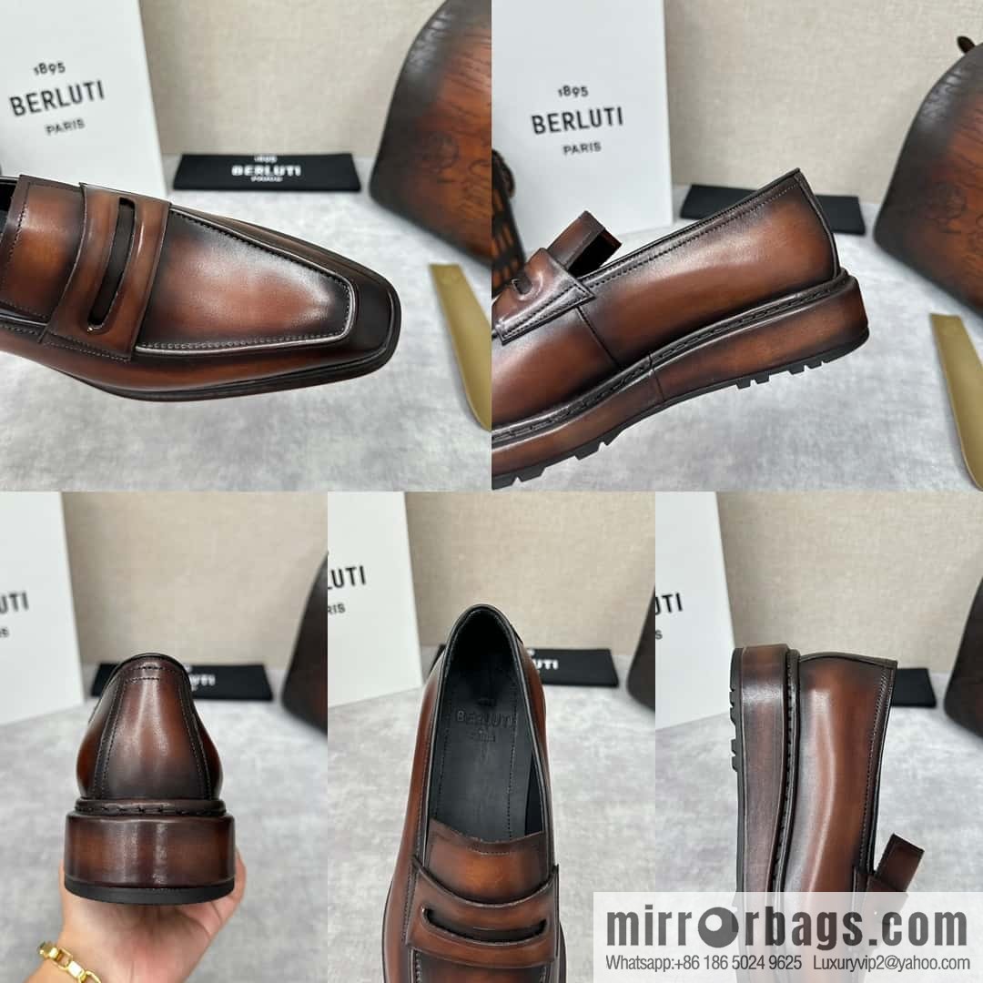 💋💍BERLUT * BRUTI ALTO Gloves Oxford
